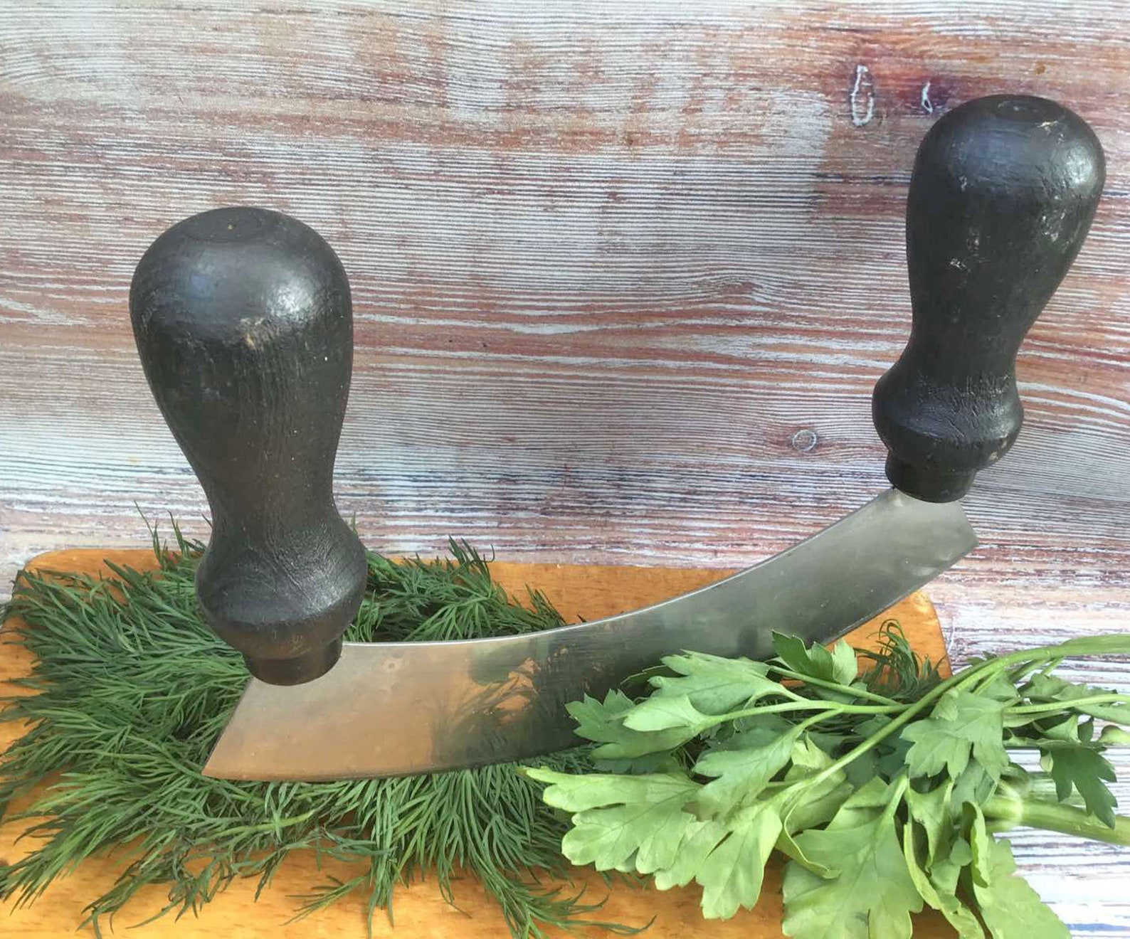 Large Antique Herb Chopper Antique Weighing Knife Rocking Etsy