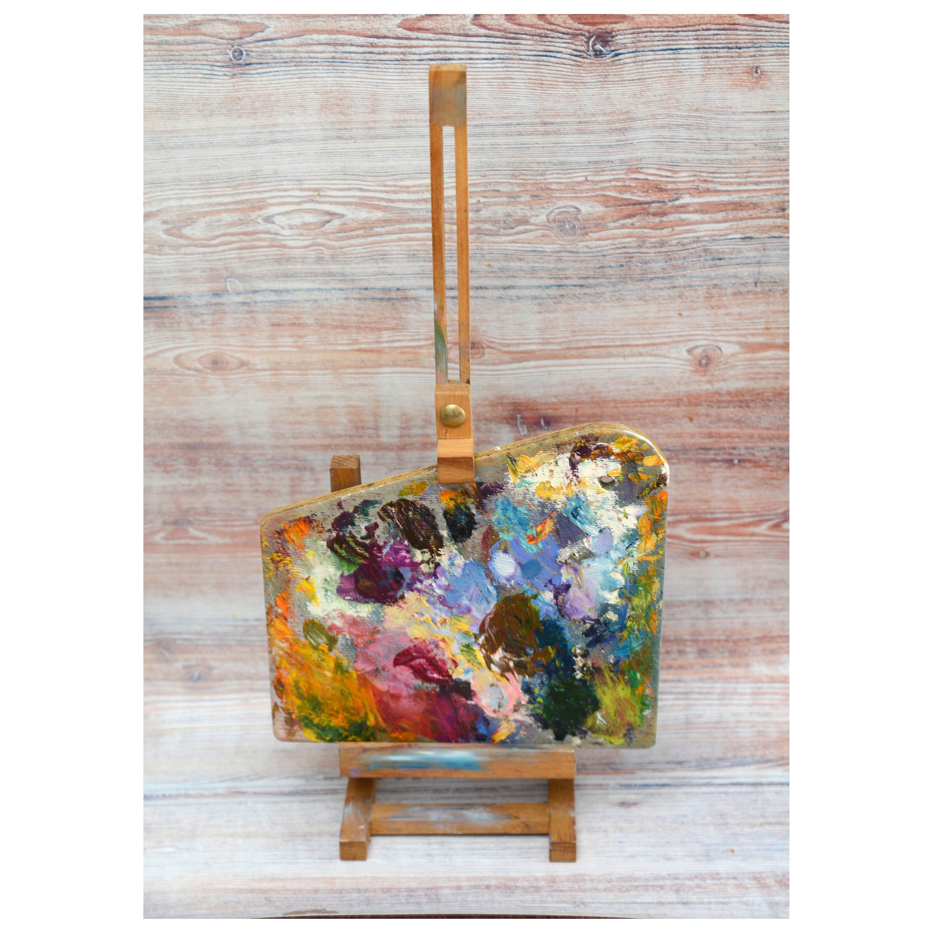 Vintage kleine Holz Malerei Staffelei Tisch Staffelei Künstler | Etsy