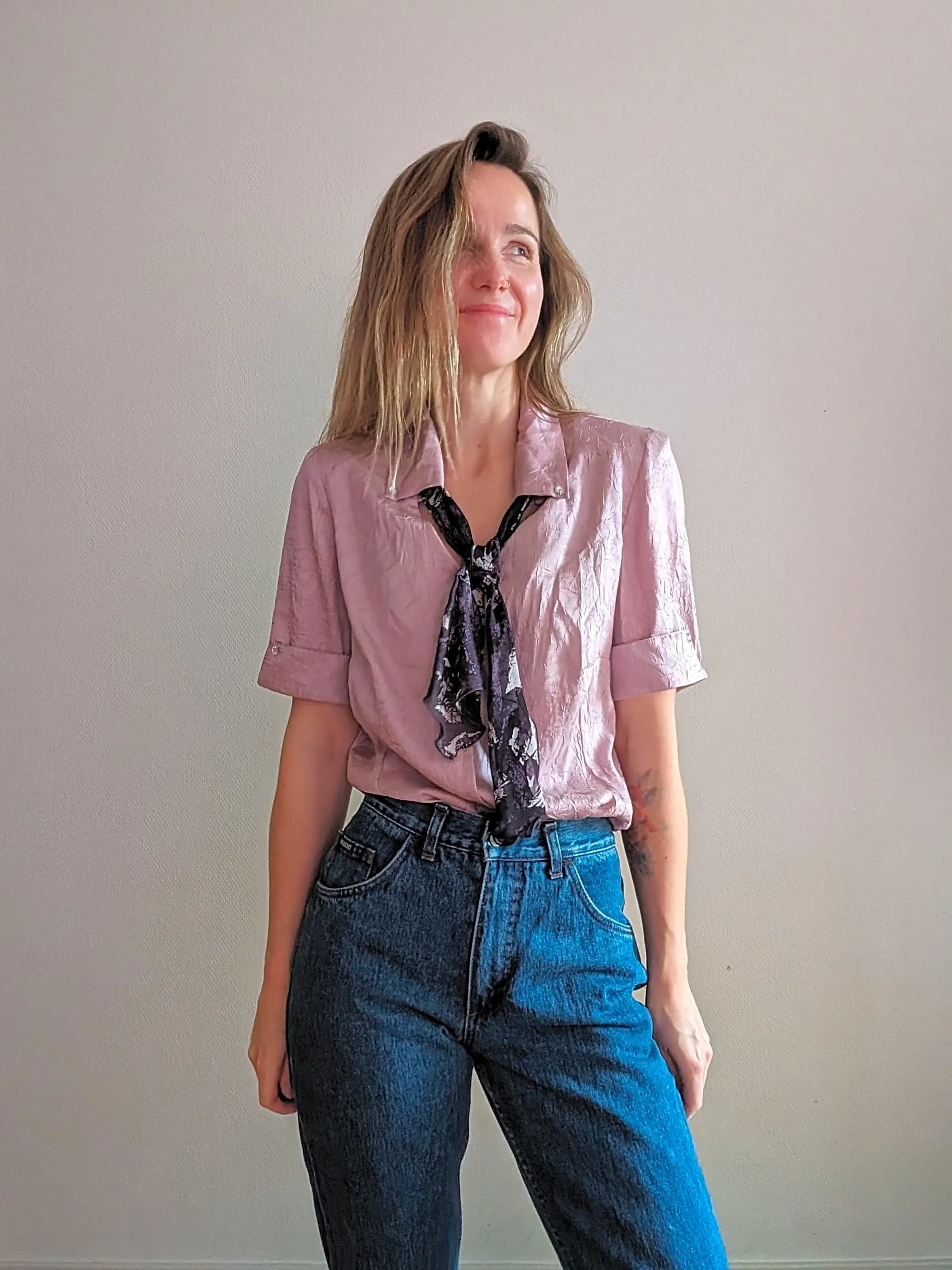 Timeline blouse - Pale Lilac