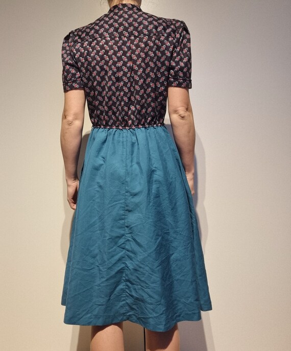 Vintage Twirl Dress | 1960s | Jane Baar | Print B… - image 4