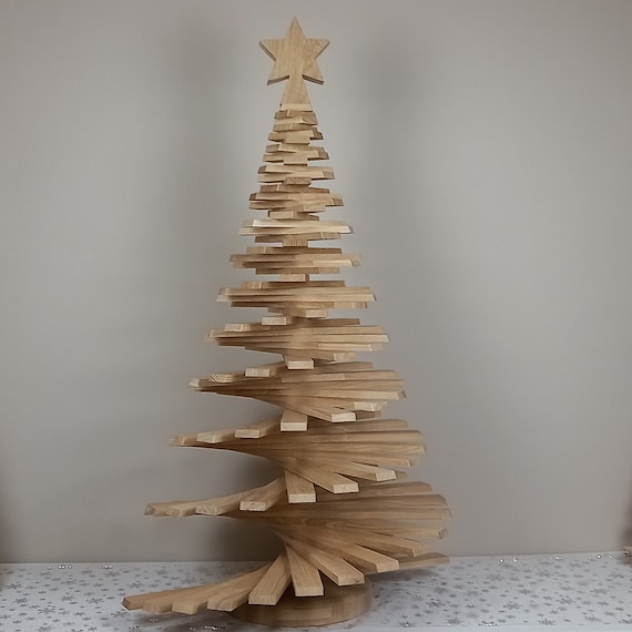 Weihnachtsbaum Eiche/ 47in-118cm / Oak / Christmas Tree/ Weihnachtsdeko / Tannenbaum / Decoration / Rotating