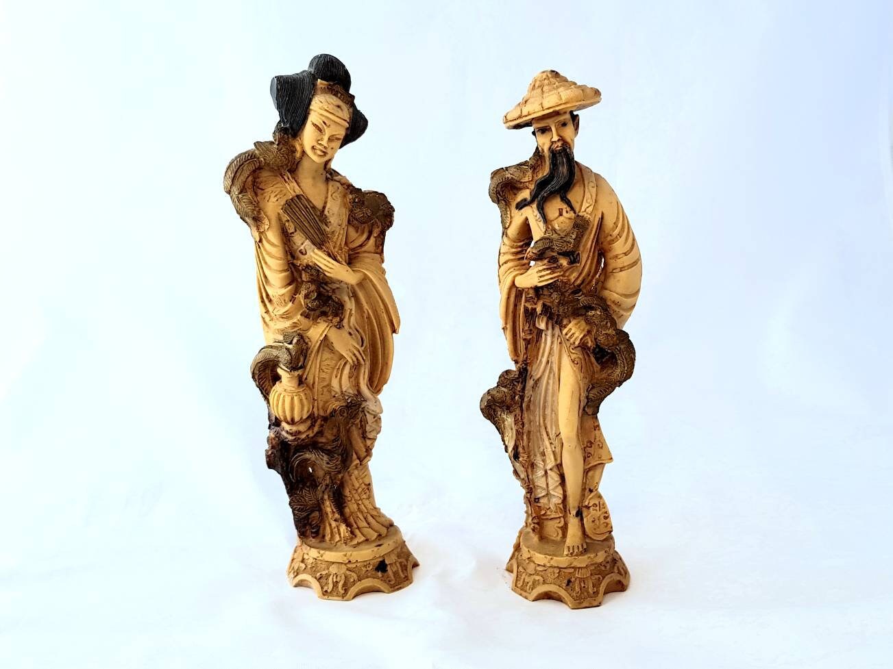 vintage resin figurines
