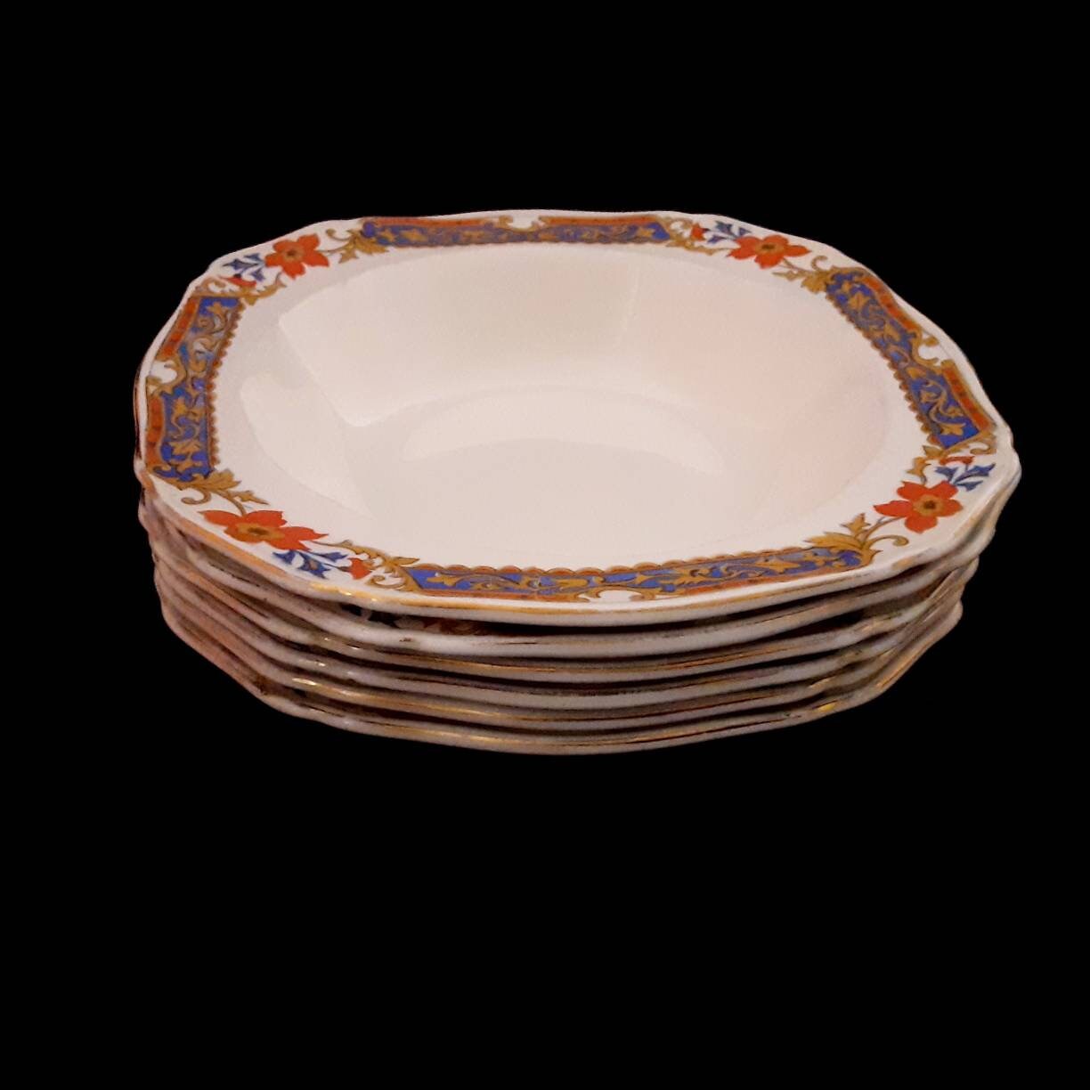 Art Deco Alfred Meakin Set of Six Bowls Vintage Meakin Soup / Etsy UK
