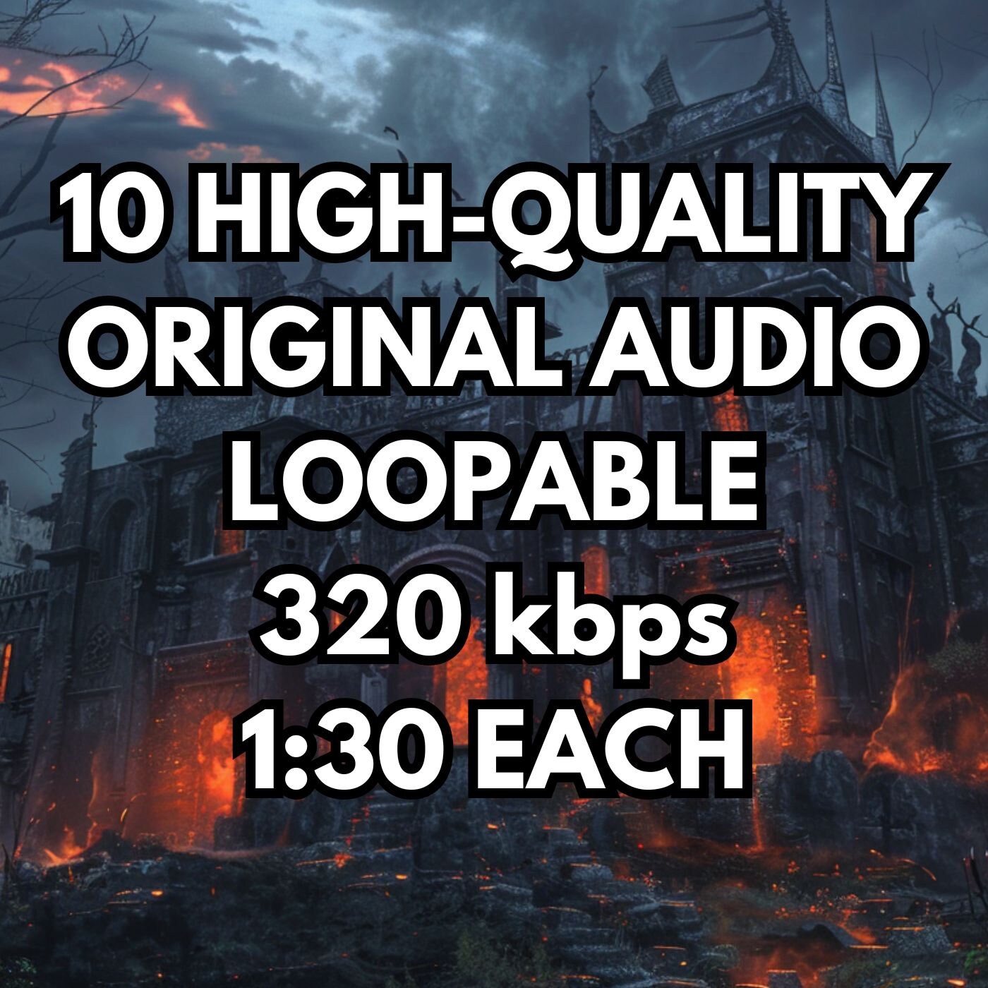 Dark Horror Ambient Music Loopable Copyright Free 10 Tracks Twitch