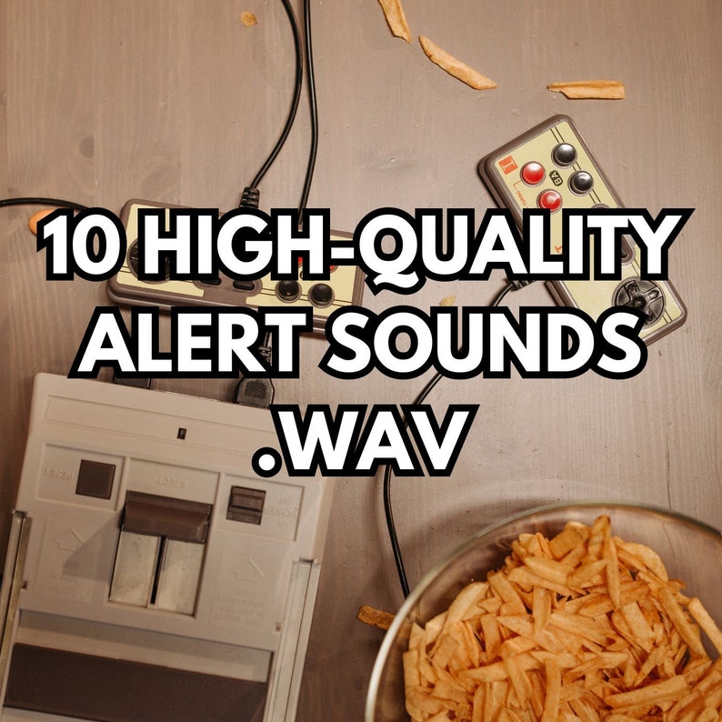 Retro Video Game Twitch Streamer Sound Alerts, Youtube Livestreamer ...