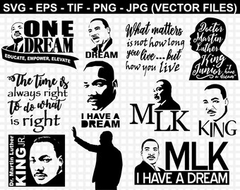 Download Martin luther king svg | Etsy