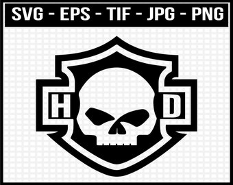 Download Harley davidson svg | Etsy