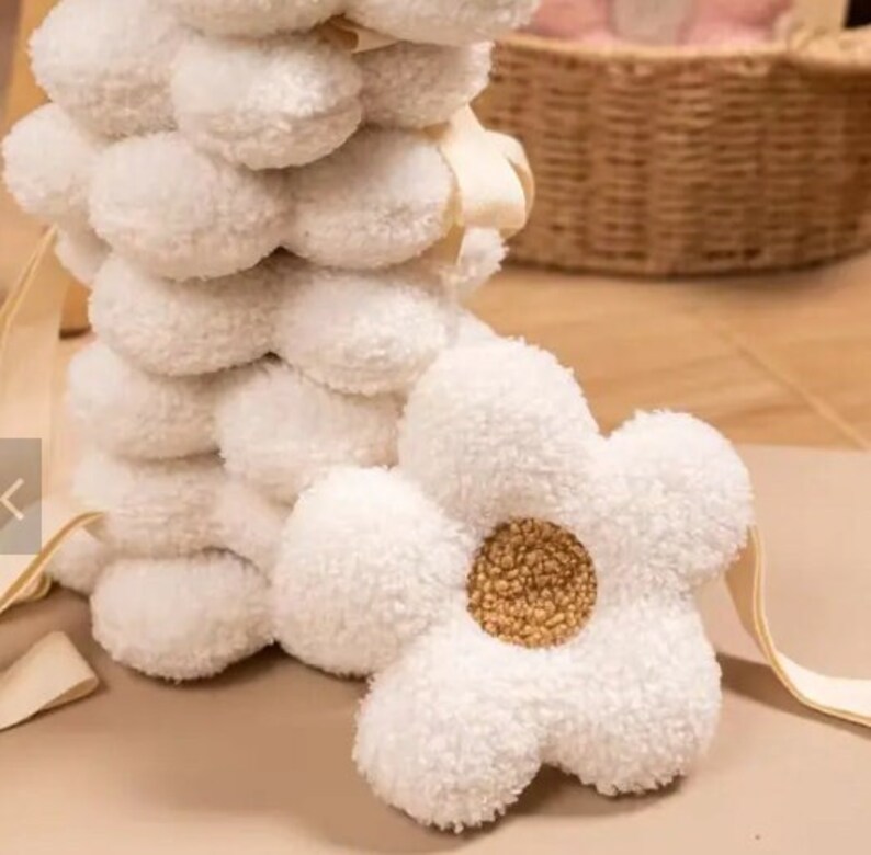 Daisy Dummy Clip Flower PACIFIER CLIP Boucle Pacifier Etsy