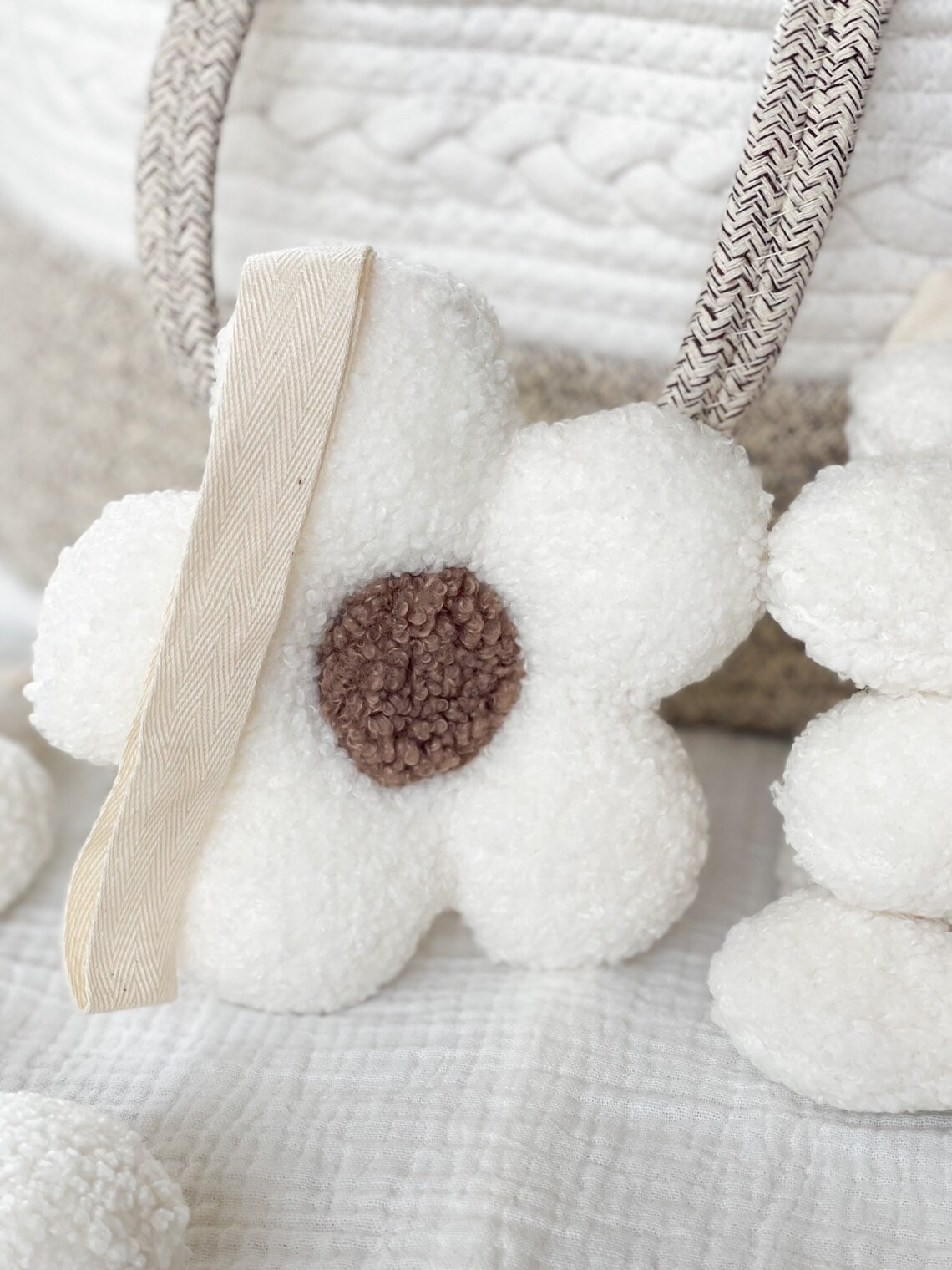 Daisy Dummy Clip Flower PACIFIER CLIP Boucle Pacifier Etsy