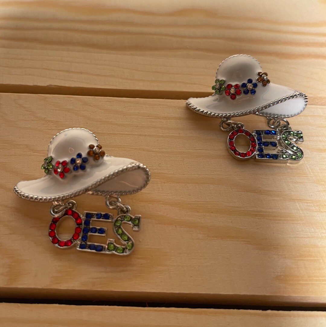 2 OES Hat Pins Etsy
