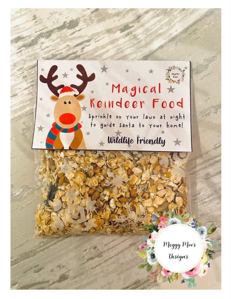 Reindeer Food Christmas Eve Wildlife Friendly Etsy