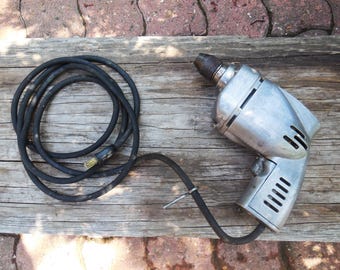 Vintage SKIL1/4" Electric Drill - Model 535 - Tested - Collectible Item - Made in USA