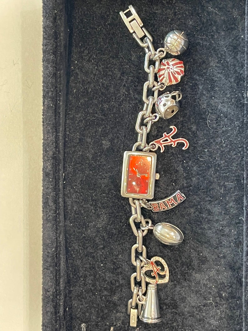 Alabama fossil college series watch/charm bracelet shops