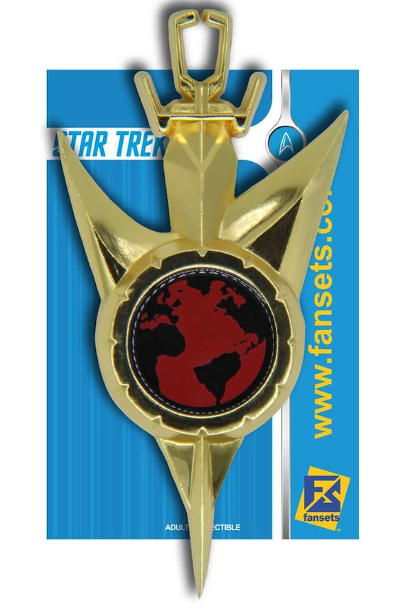 Star Trek Discovery Badge Adult Gold Star Trek Discovery Badge Adult Gold