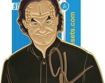 John Billingsly Doctor Phlox Charity Autograph Pin