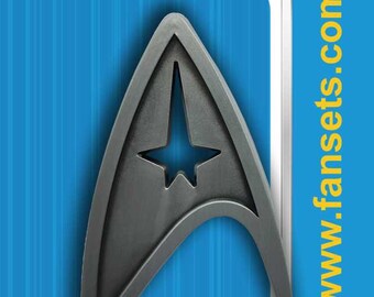 Star Trek: KELVIN COMMAND SILVER delta pin by fansets