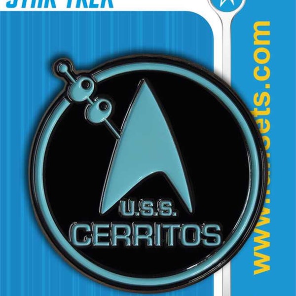 Star Trek Lower Decks U.S.S. cerritos bar logo Licensed FanSets Pin