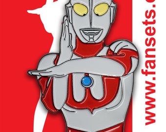 Classic Ultraman SPACIUM Beam Licensed FanSets Pin