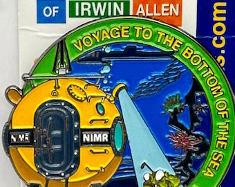 Irwin Allen APPLE ONE Voyage to the Bottom of the Sea Licensed Fansets Pin