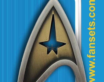 Star Trek: KELVIN COMMAND GOLD delta pin by fansets