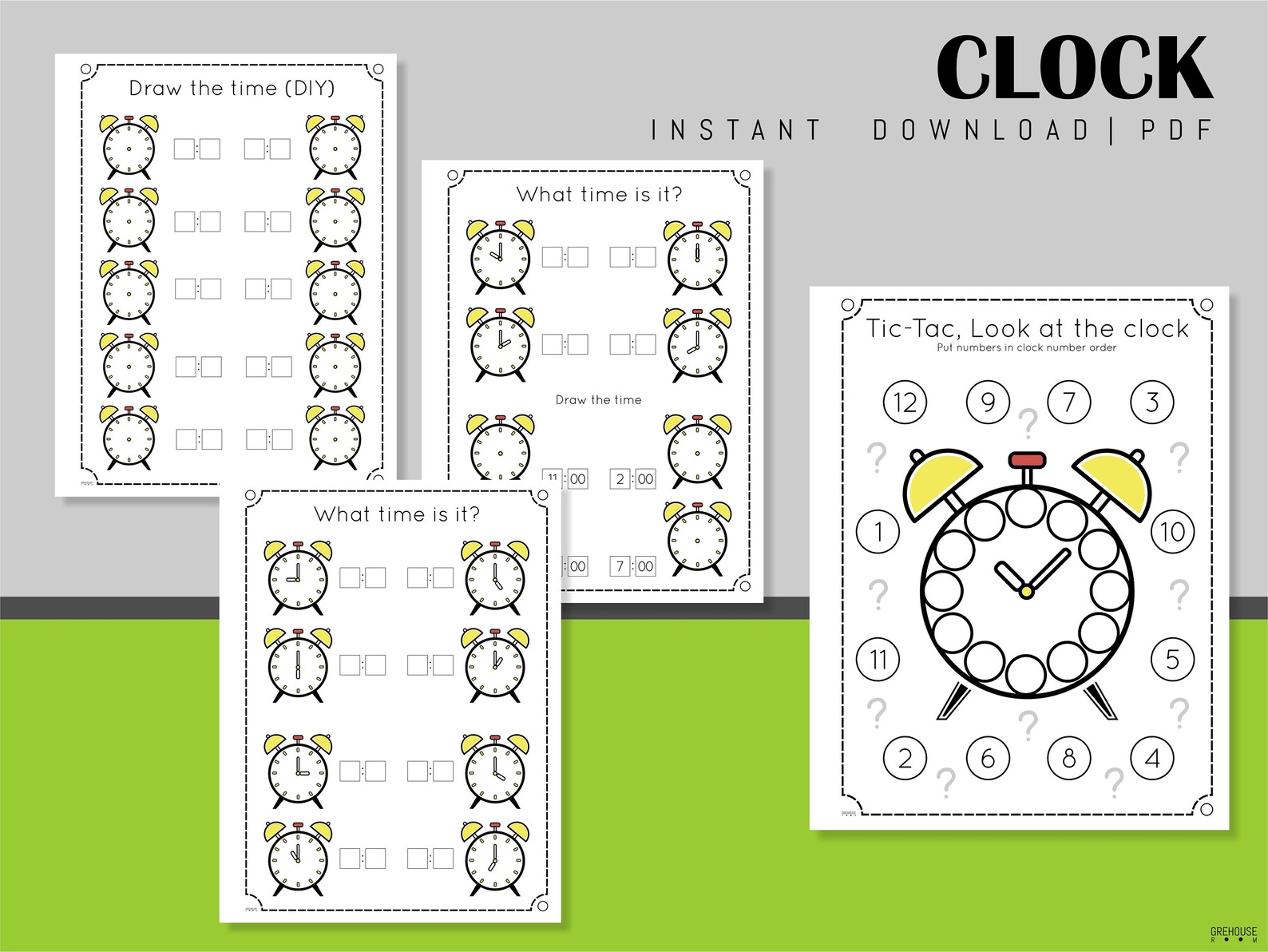 Grade 1 Homeschool Printables Workbook Practice Sheets | Etsy
