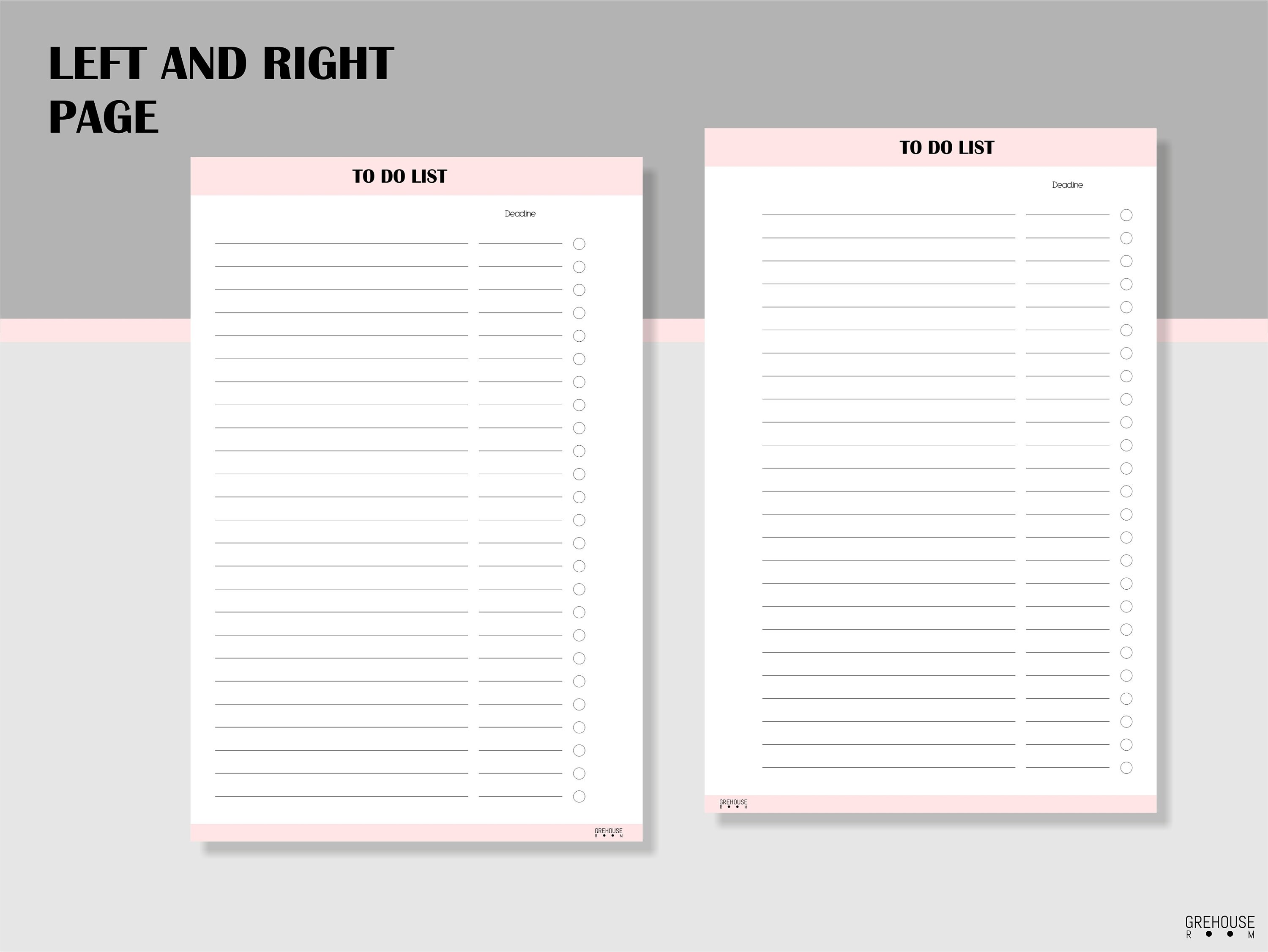 Mini Happy Planner Printable To Do List Printable Planner | Etsy