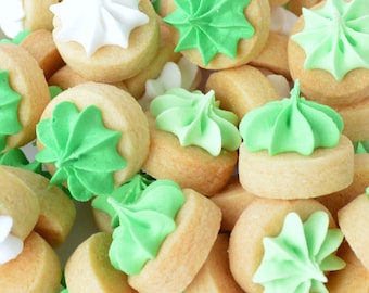 200 Biscuit Iced Gems - green