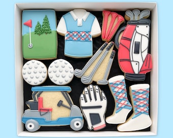 Golf Iced Biscuits