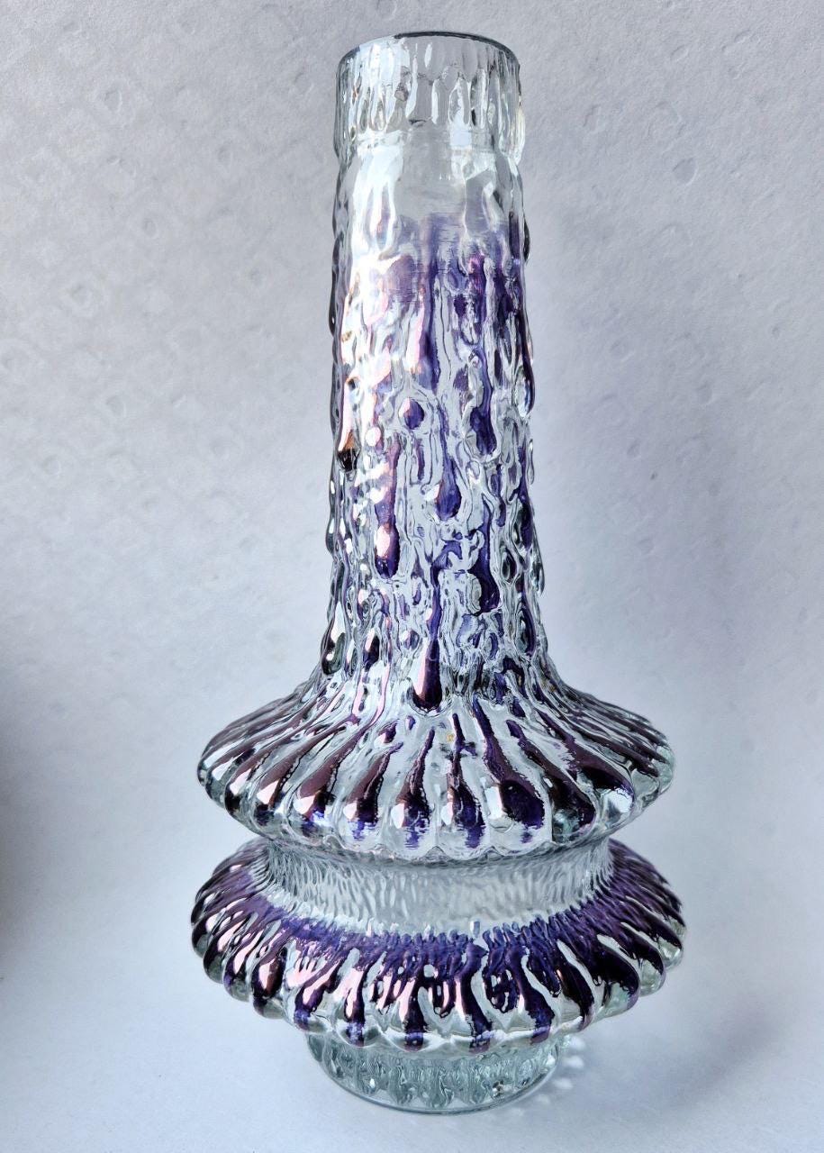 Timo Sarpaneva　北欧/ガラス/花器/ビンテージ Glass Vase / Timo Sarpaneva│名作デザイナーズ家具の