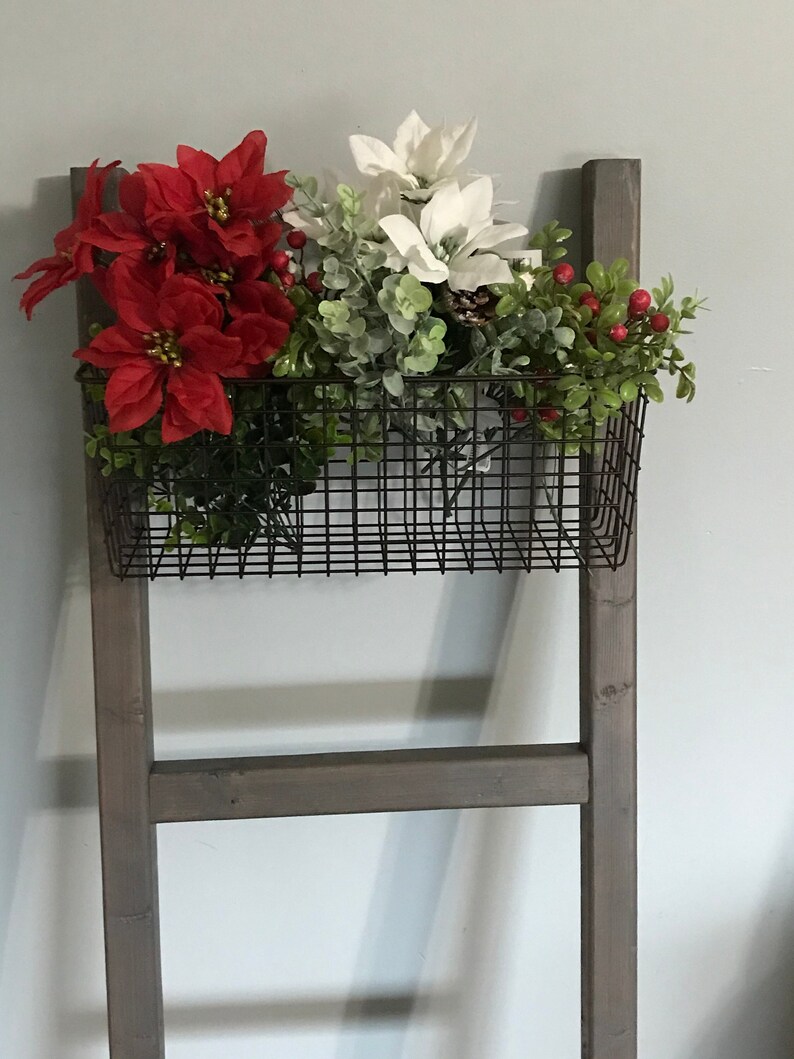 Baskets for Blanket Ladder Etsy