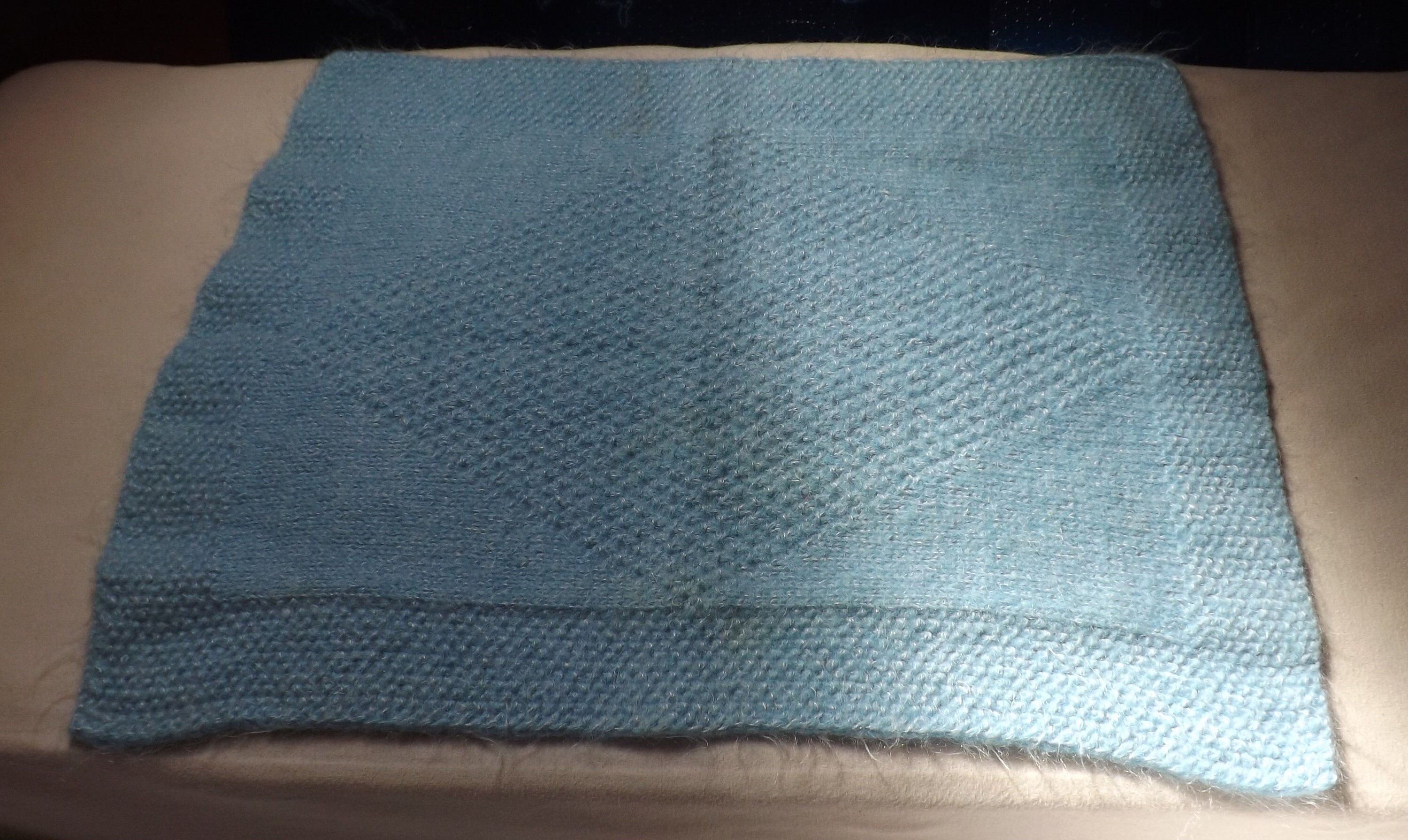 Couverture Berceau Bleue