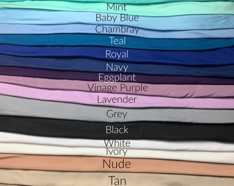 Pastel Hearts DBP Print #204 Double Brushed Polyester Spandex Apparel Stretch Fabric 190 GSM 58-60 Wide By The Yard