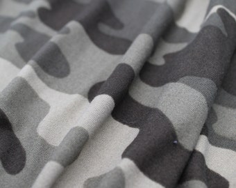 Double Brushed Poly, DBP Fabric, Vintage Olive Camo, Fabric by the 1/2 Yard, Yard, or Sample, 4 Way Stretch