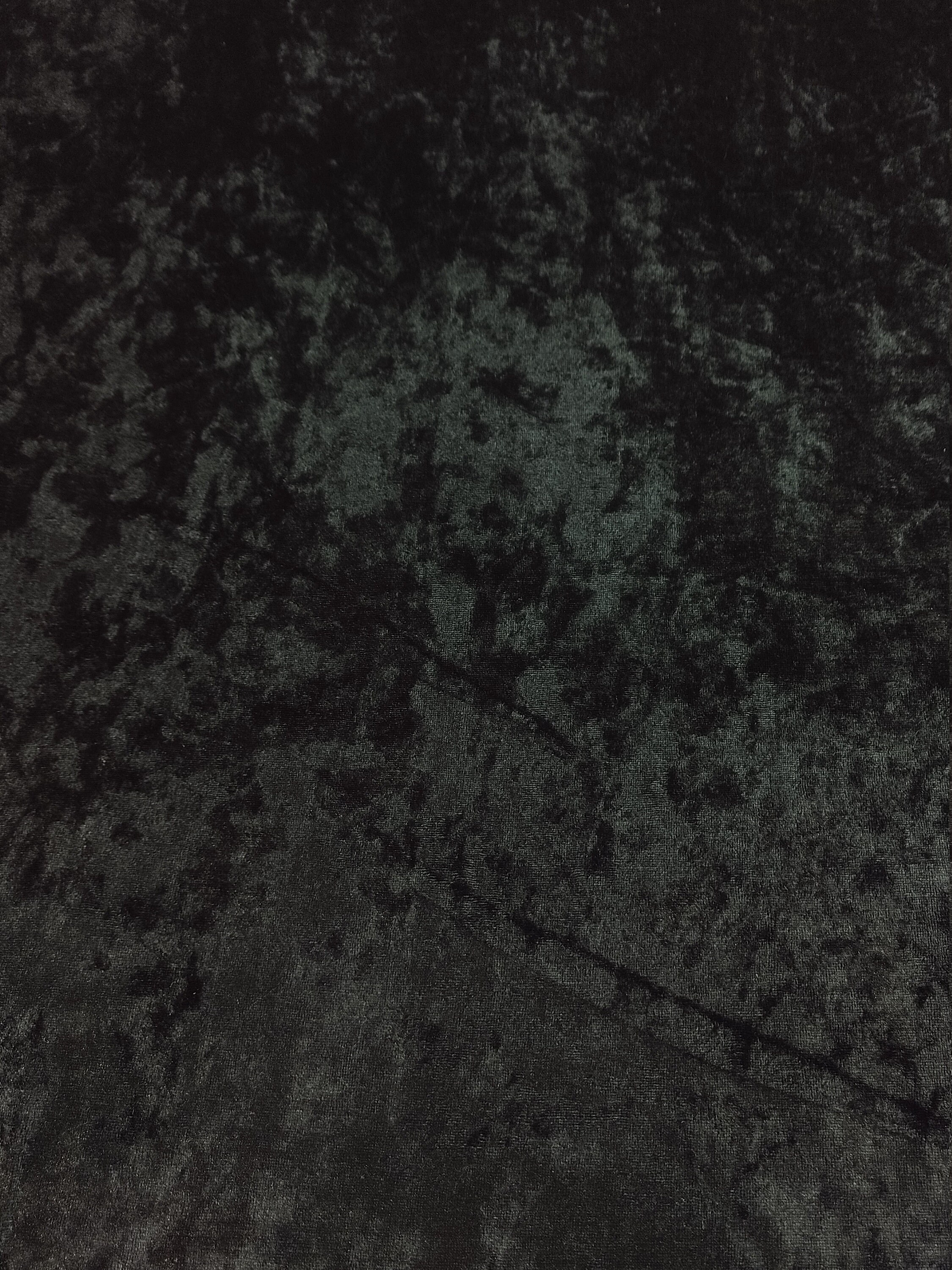 Crushed Velvet Fabric Black Fabric Poly Spandex Blend Etsy