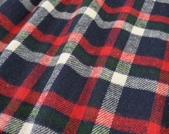 Navy Solid FLANNEL Fabric by the Yard - Etsy