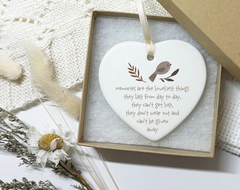Positivity Gifts, Positive Gift, Gift For Her, Ceramic Hanging Heart, Positive Gift For Her, Keepsake Gift