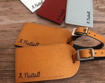 his and hers luggage tags
