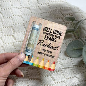 Passing Exams Gift, Well Done Gift, Money Wallet Gift, Congratulations Gift, Exam Gift, Gift For Students, Graduation