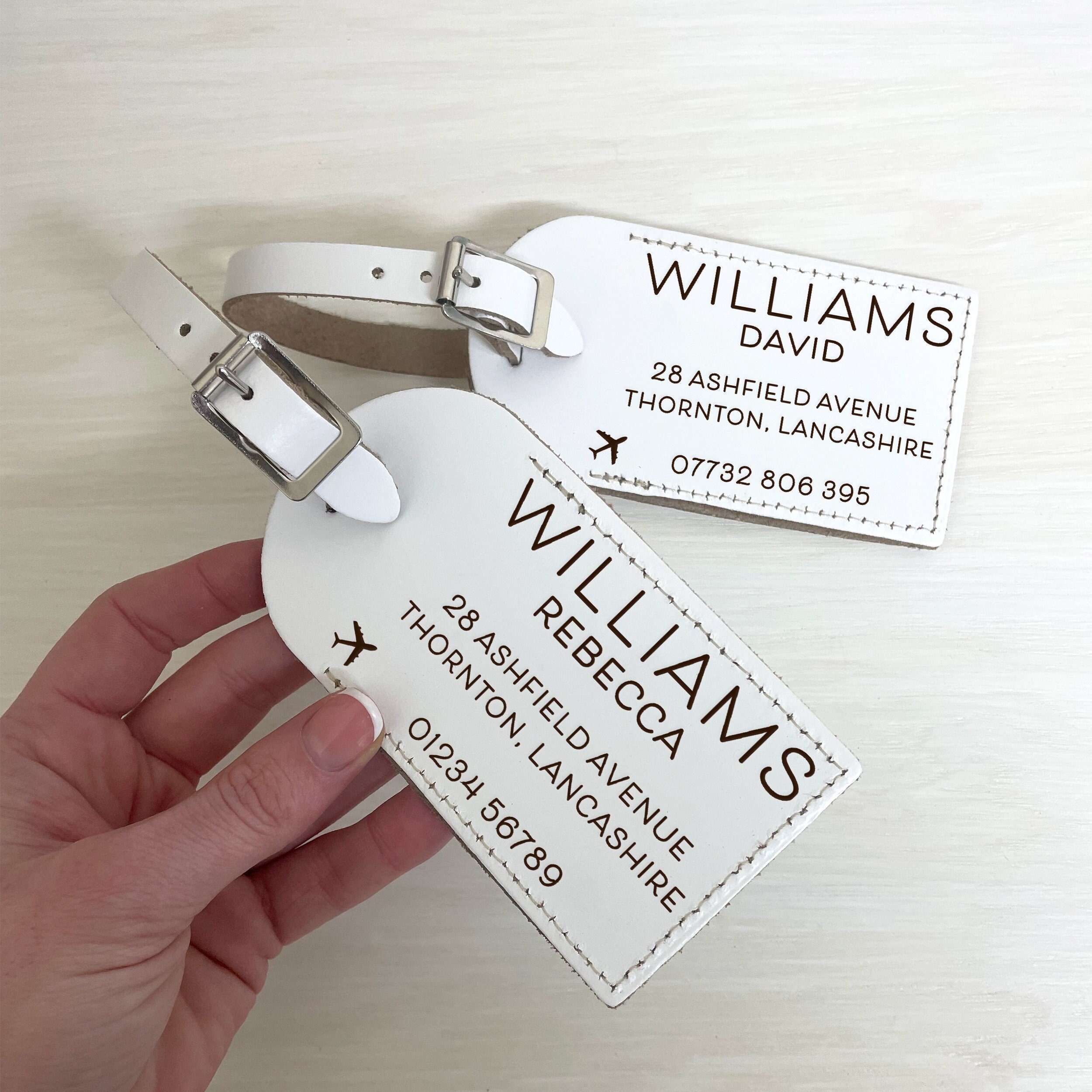 Suitcase Name Tag - Etsy UK