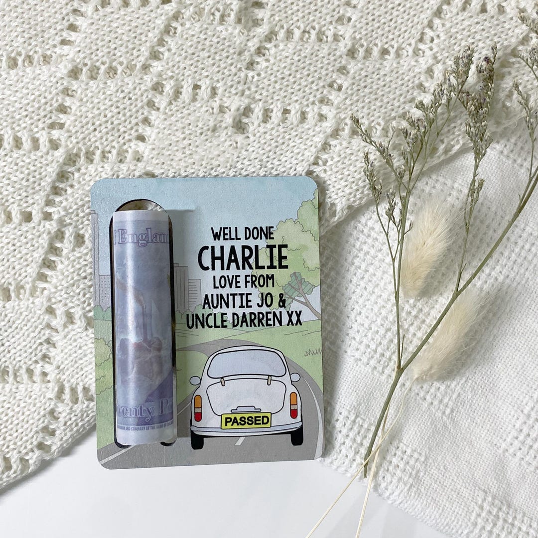 Congratulations on Passing Your Driving Test, Money Wallet Gift ...
