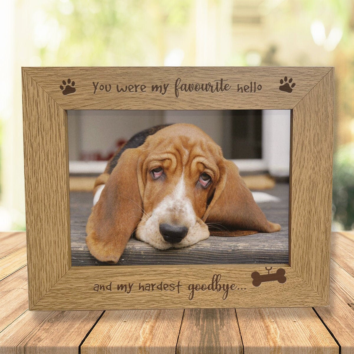 Pet Photo Frame In Loving Memory of Dog / Cat Pet Loss Etsy