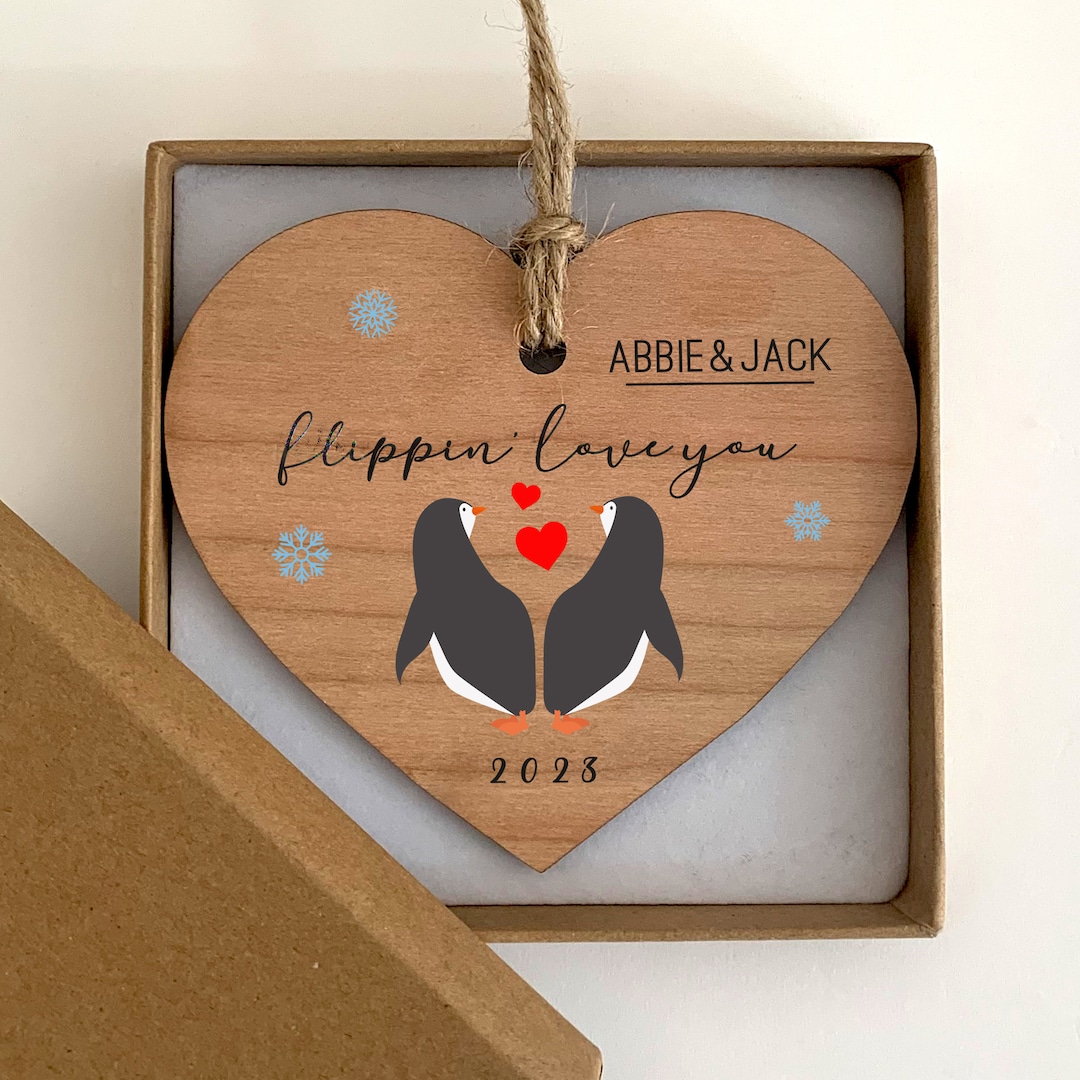 Personalised Christmas Decoration for Couple, Boyfriend & Girlfriend