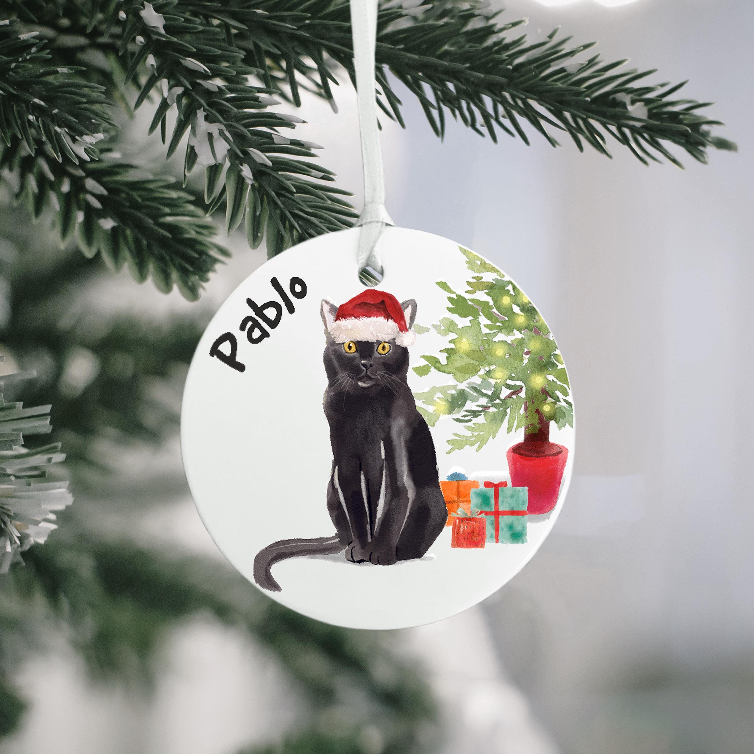 Black cat xmas tree online
