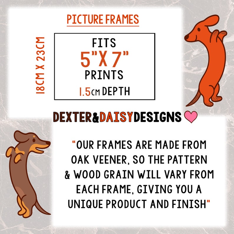 Dog Photo Frame Gift, Personalised Pet Dog Frame With Optional Wooden Plaque, Dog Mum, Dog Dad Keepsake, Wooden Pet Frame image 7