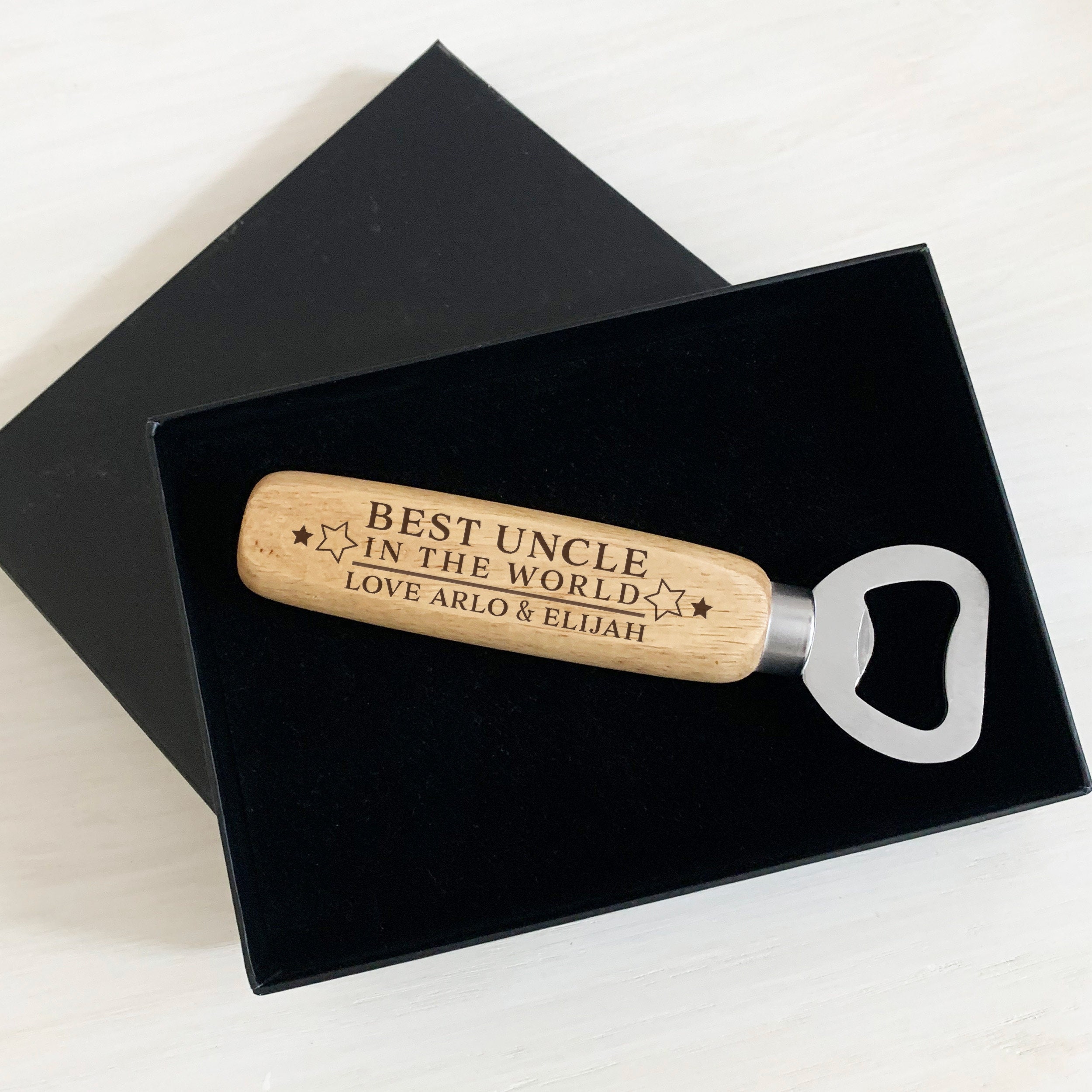 Best Uncle Gift Beer Bottle Opener Personalised for Uncle Etsy