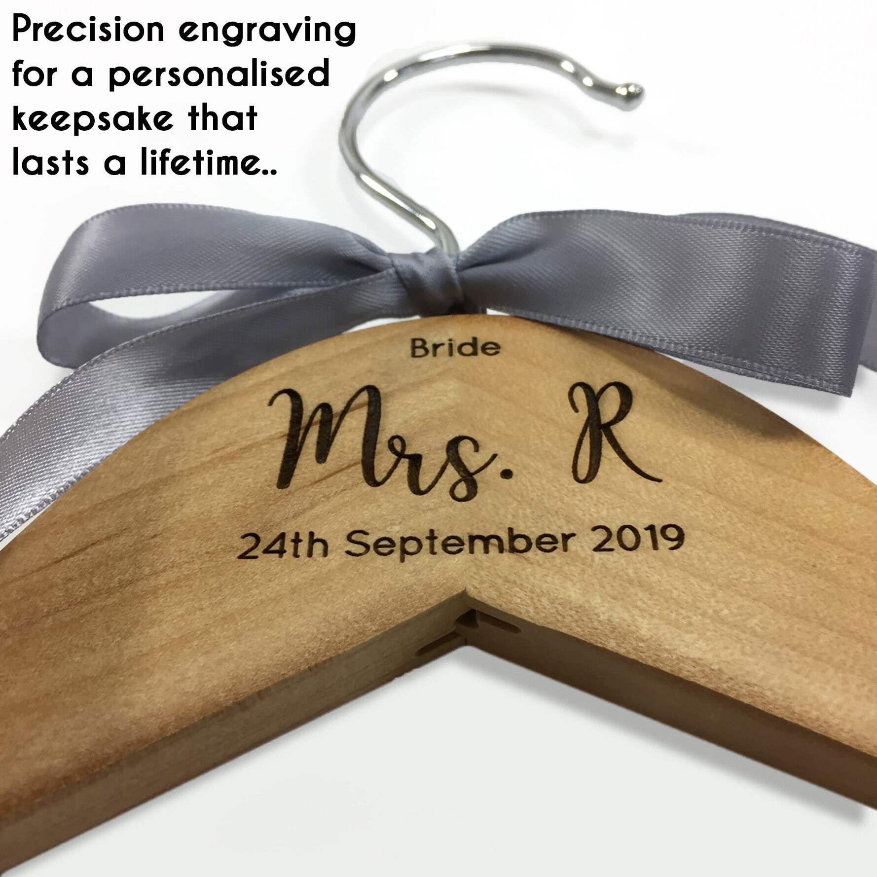 Personalised Engraved Dress Coat Hangers for Wedding Party Etsy