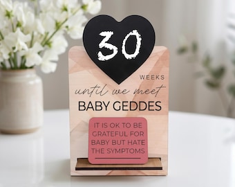 First Trimester Anxiety Relief Cards | Early Pregnancy Gift Box for Newly Pregnant Mum
