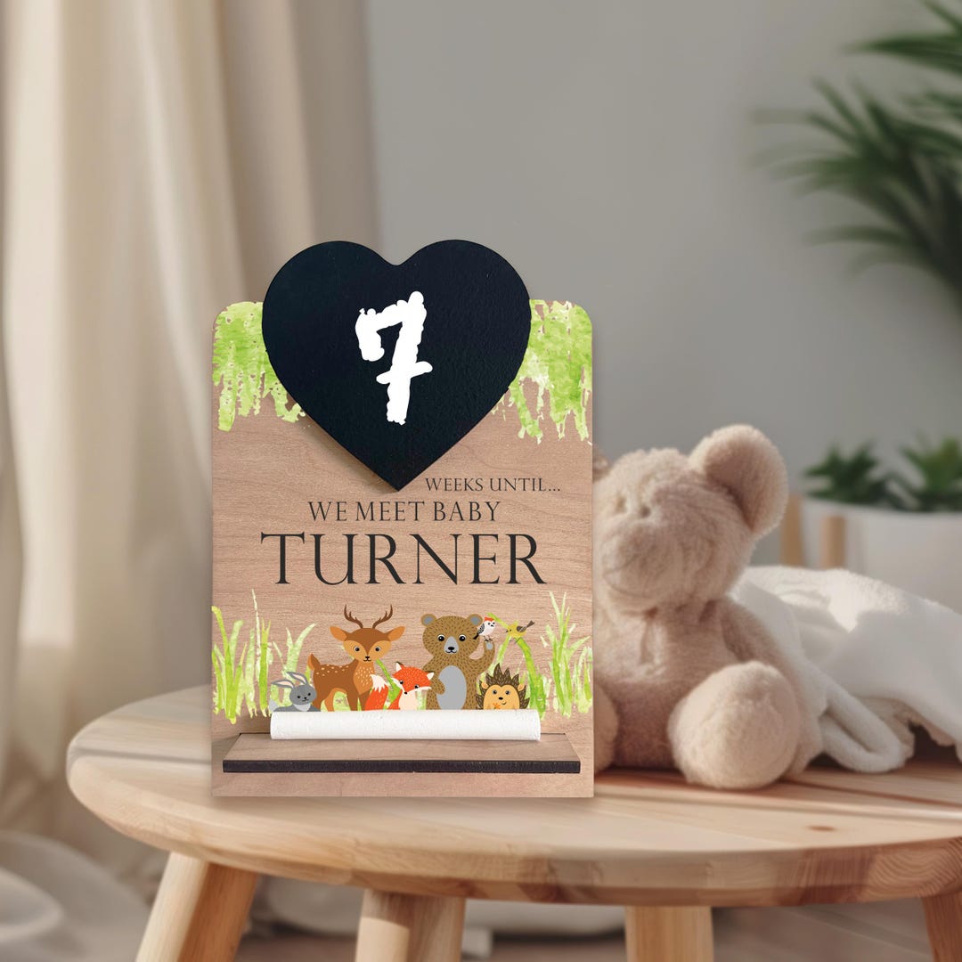 Baby Countdown, Personalised Countdown to Birth, Pregnancy Countdown ...