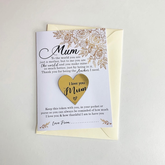 Carte Portefeuille 'Maman, Tu Es Si Spéciale...' - Cadeau Souvenir Sentimental