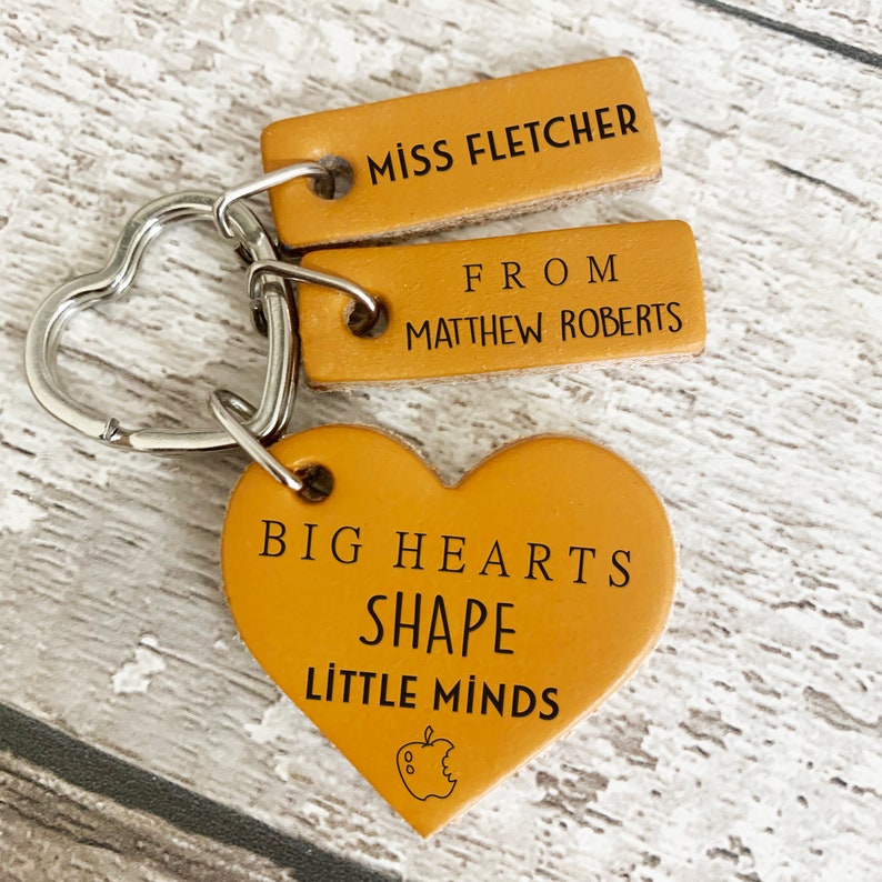 Personalised Teachers Keyring Giftengraved Gift for My Etsy